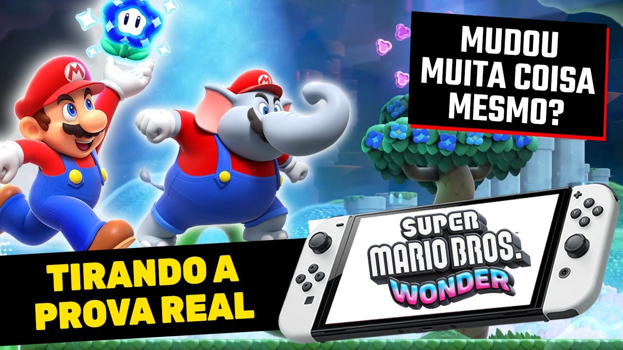 Muitas novidades de Super Mario Bros Wonder