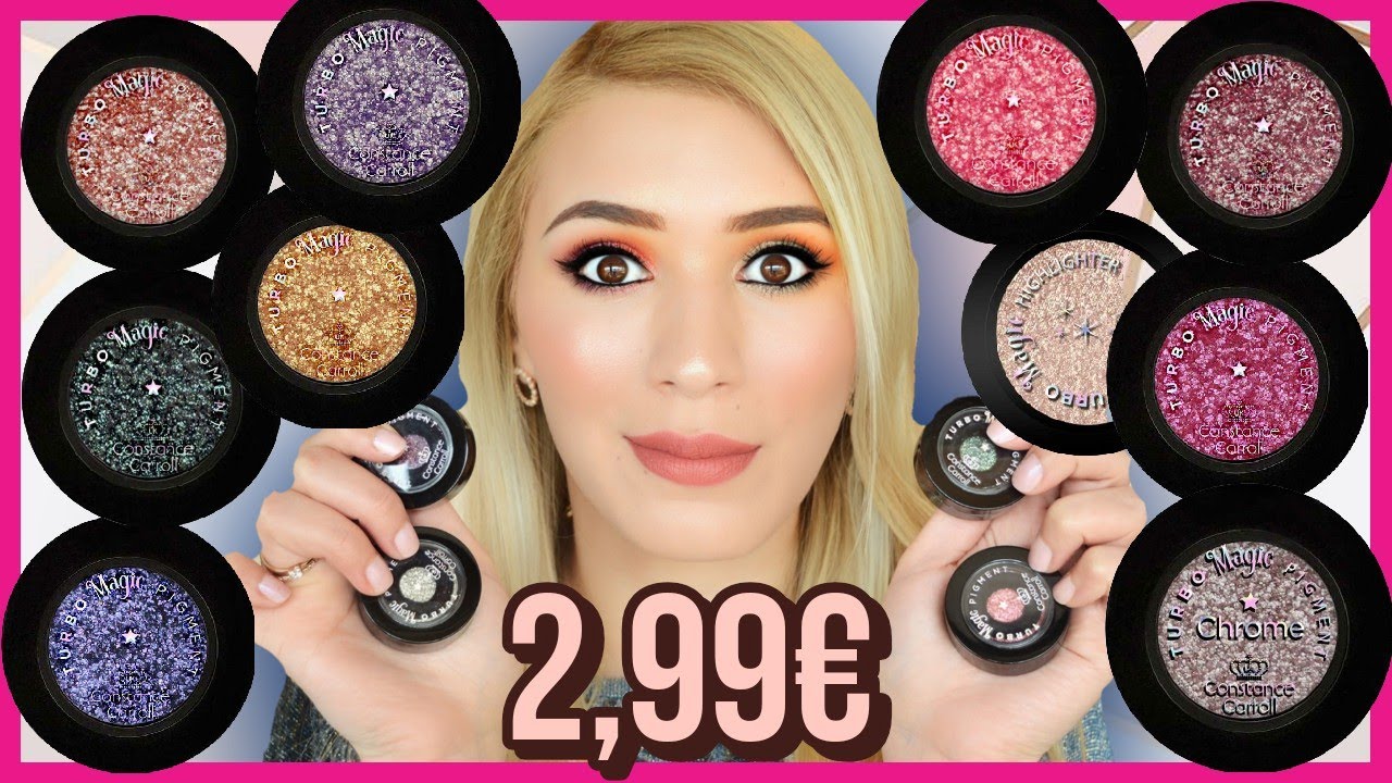 💥SOMBRAS INDIVIDUALES E ILUMINADOR DE CONSTANCE CARROLL. PRIMERAS IMPRESIONES ¿QUÉ TAL FUNCIONAN? 😲