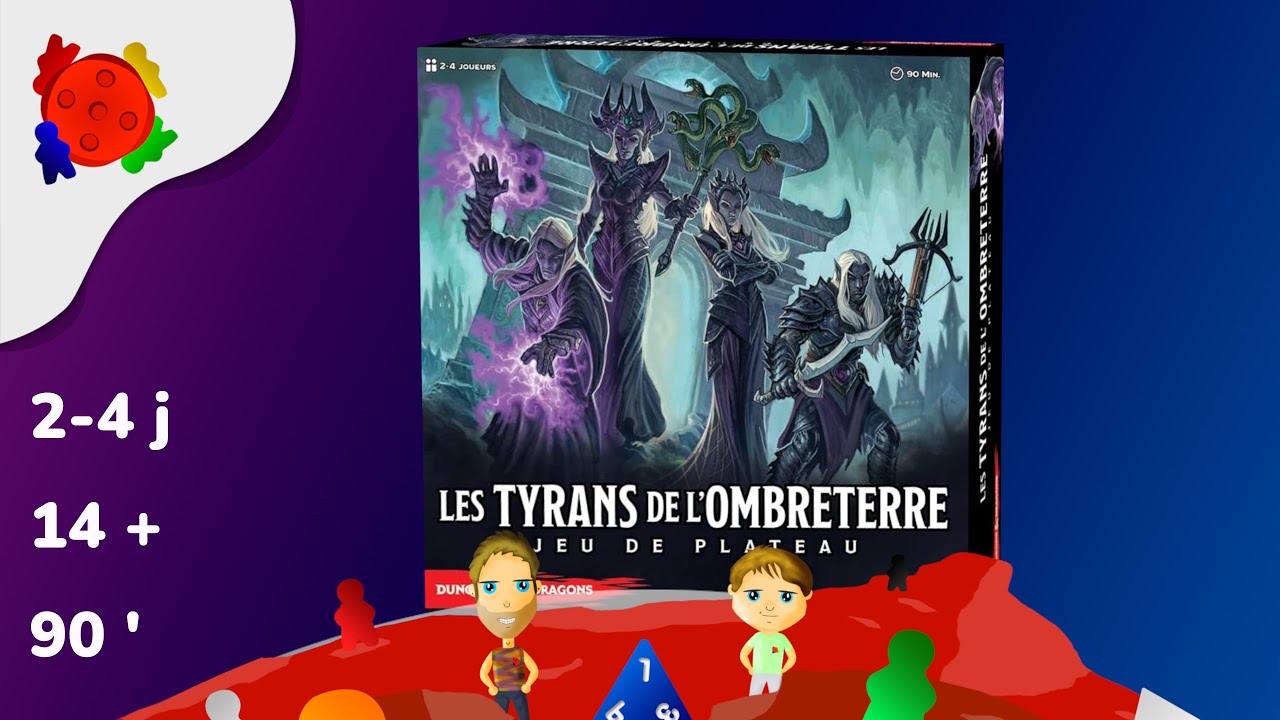 Les Tyrans de l'Ombreterre (2 joueurs) - YouTube