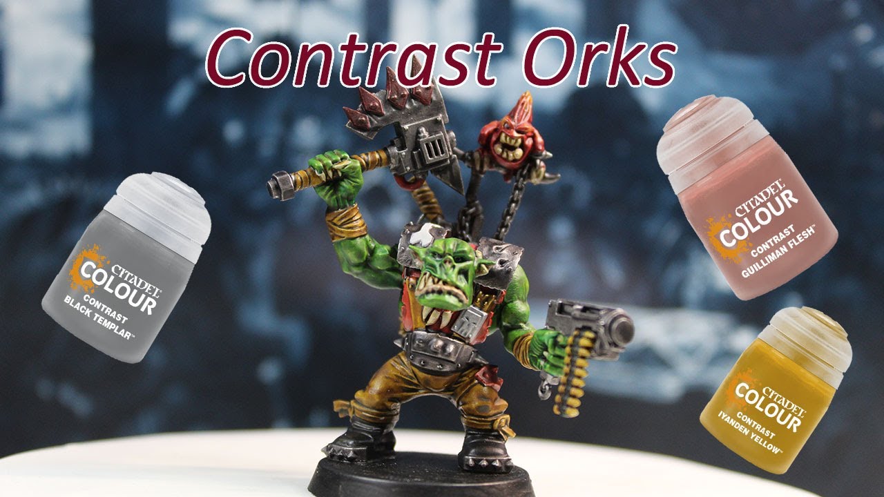 Tutorial: How to paint Orks (or Orruks/Orcs) » Tale of Painters