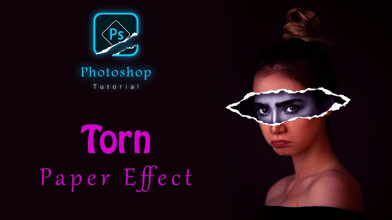 How to Create Torn Paper Effect in Photoshop || Photoshop Bangla ...