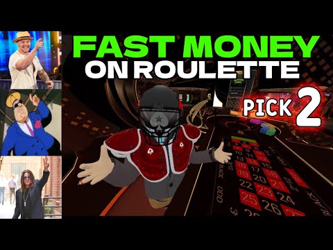 QUICK EASY MONEY on ROULETTE using PICK 2 STRATEGY on PokerStars VR