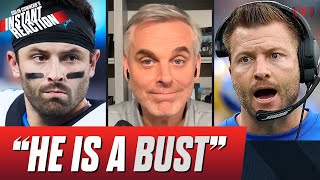 Reaction to Baker Mayfield to Los Angeles Rams \& why 49ers didn't want him | Colin Cowherd NFL
