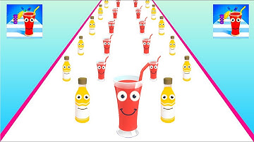 Juice Run 3Din Max Level iOS,Android Gameplay Walkthrough Update New Trailer Mobile Game SMREKJAL