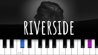 Riverside ~ Agnes Obel (piano tutorial)