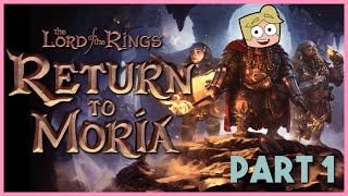 ⛏Hermits Become Dwarves?!?  Lord of the Rings: Return to Moria  Part 1 #AD