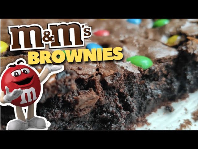 M&M Brownies - Creations by Kara