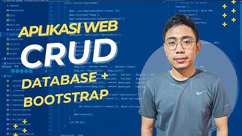 Show Projek Web Aplikasi CRUD Dengan Login + Database + Boostrap #web #ngoding #php #crud