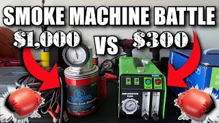 WHICH SMOKE MACHINE SHOULD YOU BUY?!? REDLINE VS AUTOOL MR CARTOOL