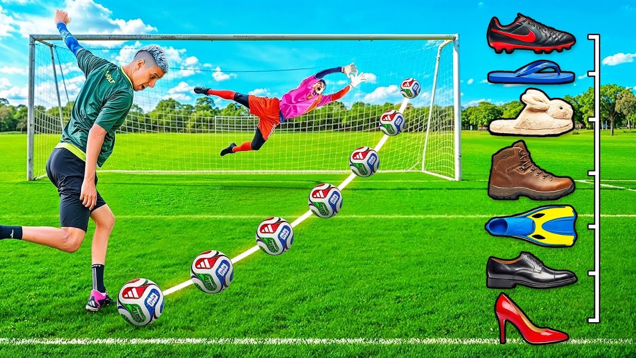 A CADA GOLAÇO, MUDA O CALÇADO!