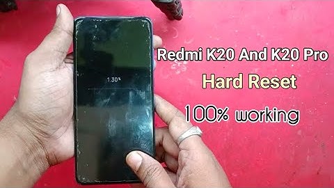 Redmi k20  hard reset // Redmi K20 Pro Hard reset