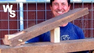 Shaving Horse A shaving horse is something I