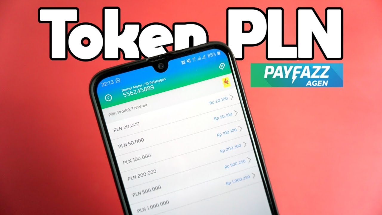 Cara Beli Token Listrik di Payfazz Jualan Pulsa Payfazz 