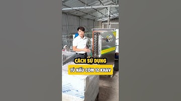 Tủ nấu cơm công nghiệp 12 khay của công ty Hào Hương