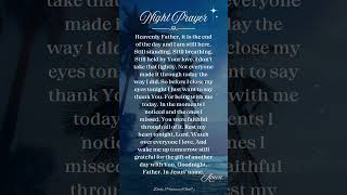 Night Prayer 🙏 #jesuslovesyou #faith #prayer