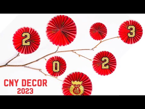 Chinese new year decoration ideas, CNY DIY, CNY 2023