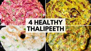 Stop Making Boring Breakfast! Try These 4 Colorful Thalipeeth Recipes #thalipeetforkids #thalipeeth