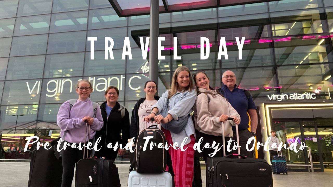 TRAVEL DAY VLOG | Heathrow to Orlando | Virgin Atlantic | Disney and Universal Summer 2025