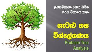 ශ්රී ලංකා ක්රමසම්පාදන සේවා සීමිත තරඟ විභාගය සඳහා ගැටළු ගස හඳුනා ගනිමු. Problem Tree Analysis