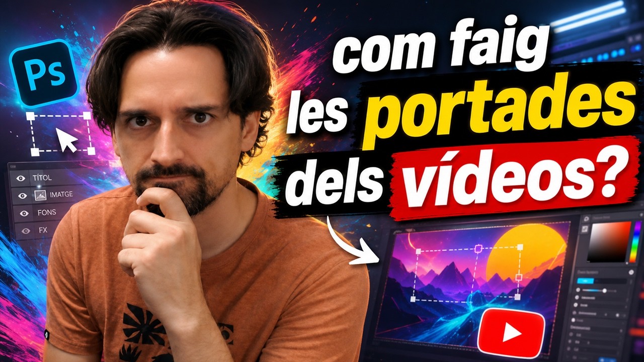 com faig les portades dels vídeos