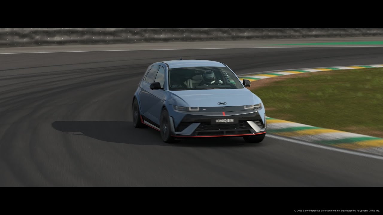 TESTE E V.R DO GT7: HYUNDAI IONIQ 5 N - YouTube