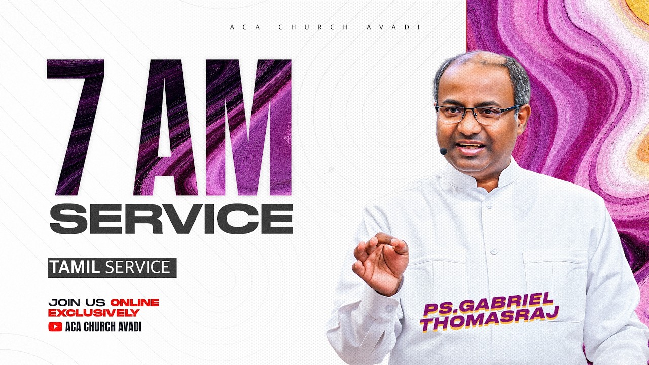 LIVE | Sunday Service - 2 (Tamil) | 18 October 2026