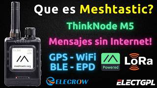 Mejor que un Handy? Por qué la red Mesh Lora está cambiando las comunicaciones. | Sponsor Elecrow