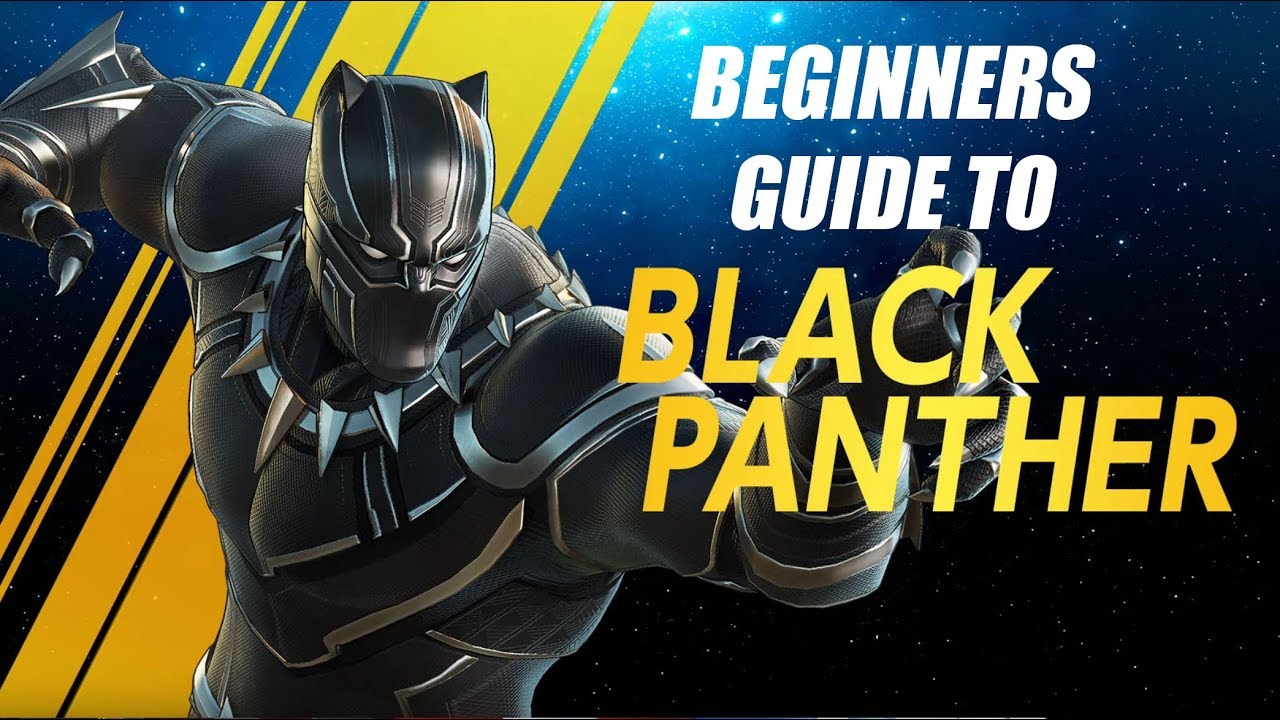 Black Panther Beginners Guide Marvel Ultimate Alliance 3 Mua3