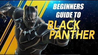 Black Panther Beginners Guide - Marvel Ultimate Alliance 3 (MUA3)