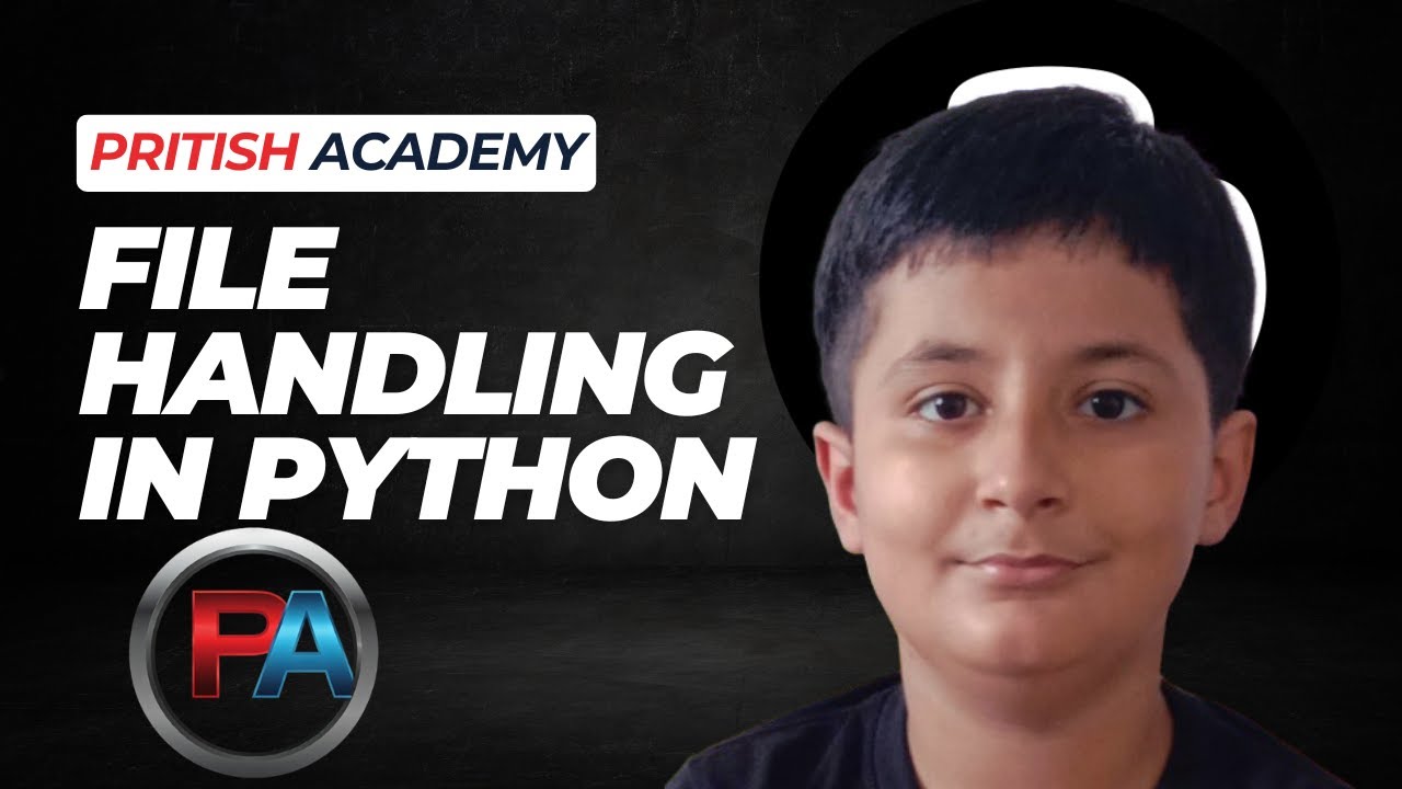 File Handling in Python - YouTube