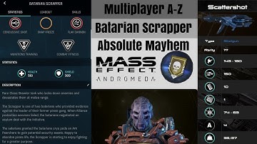 [ME:A MP][A-Z Series]Batarian Scrapper + Scattershot [Absolute Mayhem]
