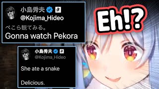 Hideo Kojima Watches Pekora Play MGS3...【Hololive】