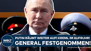UKRAINE-KRIEG: Wladimir Putin räumt weiter auf! Kreml im Aufruhr - General Kusnezow festgenommen!