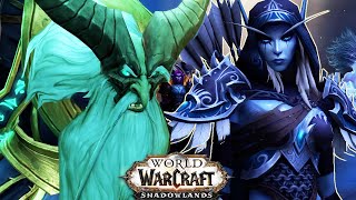 Sylvanas Sees Arthas & Remakes Helm of Domination - All Cutscenes [WoW Lore]