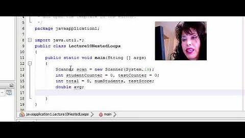 Lecture 15 Example 10 Nested Loops