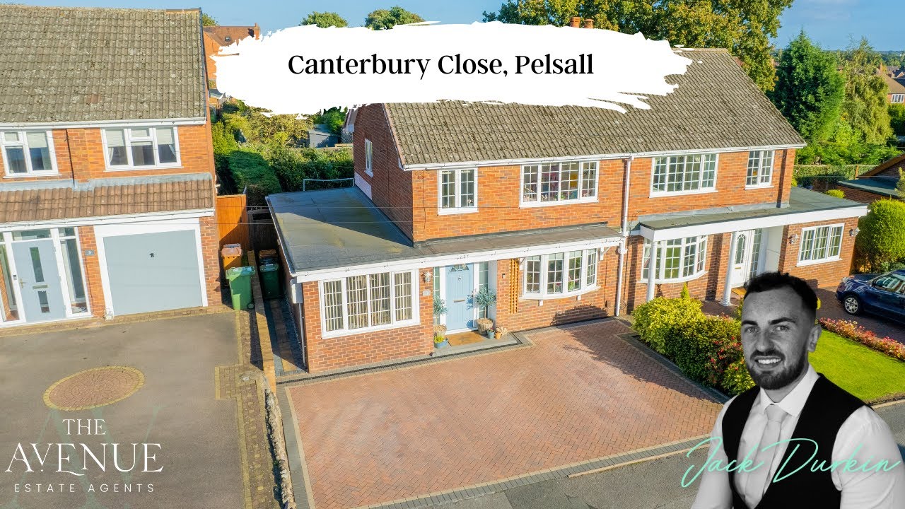 to Canterbury Close, Pelsall with The Avenue Estate Agents YouTube