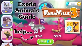 Farmville 3 Exotic Animal Guide screenshot 3