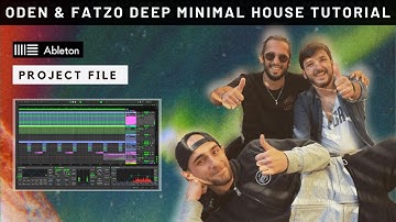Oden & Fatzo Deep Minimal House Track From Scratch (Ableton Live Tutorial + Project)
