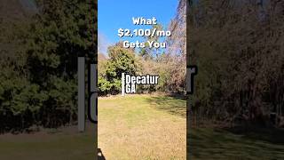 What $2100/mo Gets You For Rent - Decatur, GA