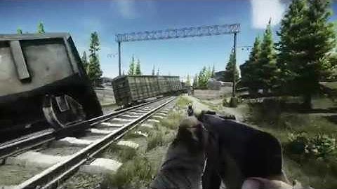 Railroad to Military Base - Scav Exit on Customs | Escape from Tarkov
