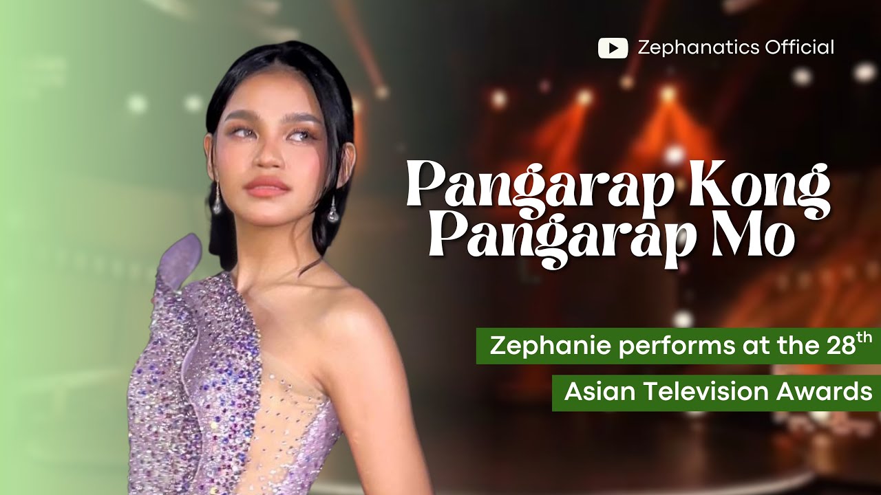 Zephanie sings "Pangarap Kong Pangarap Mo" | 28th Asian TV Awards