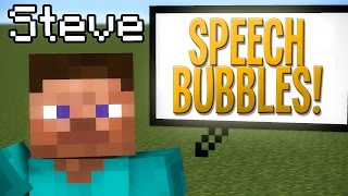 HOW TO: NAME TAGS AND SPEECH BUBBLES, SUBTITLES! | Mine-imator Tutorial