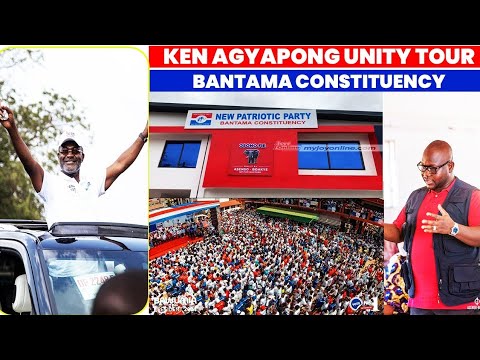 BREAK Hon Kennedy Agyapong Shuts Bantama Constituency Down 