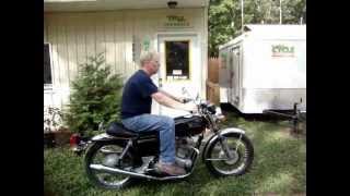 1973 Norton Commando 850 - Cold Start & Run by Randy's Cycle Service & Restoration @ rcycle.com