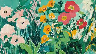 Paris City Flower Garden Art Screensaver for Frame TV | Summer Floral Decor |  No Music | 3 Hours screenshot 2