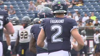 UConn football dismantles Merrimack 63-17 in record-setting performance