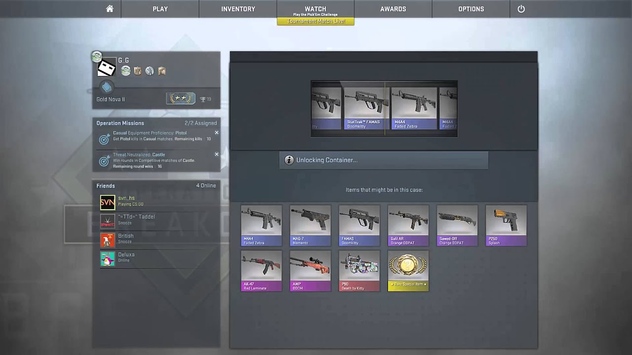 CS:GO - Case Opening Nr.3# | FUAAK!!! - YouTube