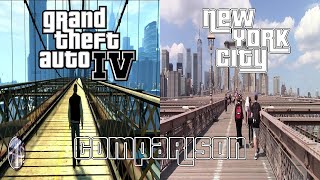 Grand Theft Auto IV (GTA IV) Liberty City - New York City Comparison - 1 of 3 screenshot 1