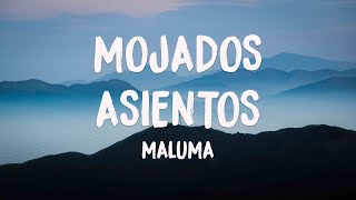 Mojados Asientos - Maluma [Lyrics Video] 🎹