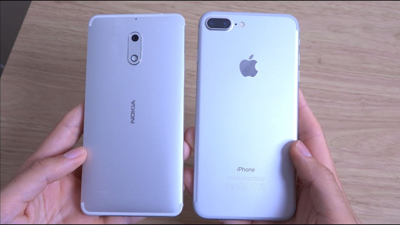 Iphone 7 vs nokia 7 plus